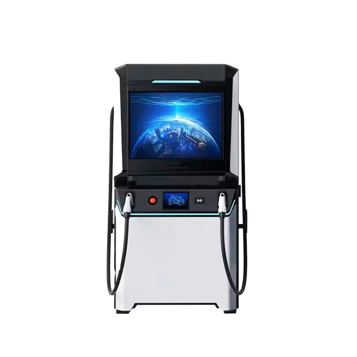 Durable 180KW 100kwh DC Solar Power Bank with 2 Charger Cable CCS GBT New Condition Electric Car Charging Station