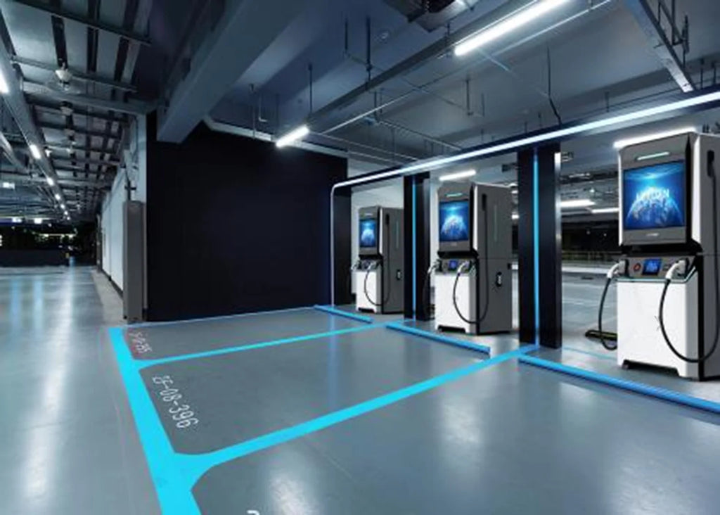 Durable 180KW 100kwh DC Solar Power Bank with 2 Charger Cable CCS GBT New Condition Electric Car Charging Station