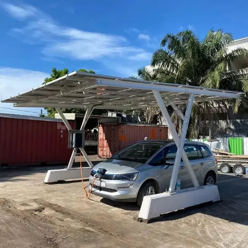 General Home Use Mobile EV Charging Station Solar Energy System Solar Panel EV Charger Solar Panel Charging Station for Electric