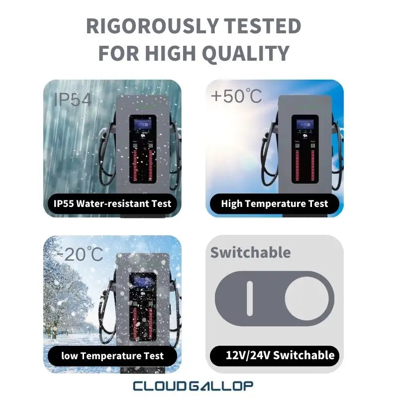 Ev Car Charger 300KW To 360KW DC EV Charger Ocpp 1.6 J Electric Car DC EV Charging Station With IP55 Waterproof