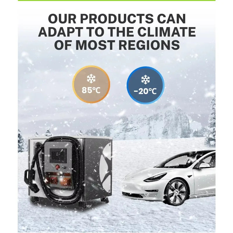 50A 20kW Electric Vehicle Charger Commercial Home Energy Storage Charging Pile DC Fast EV Public Charging Station