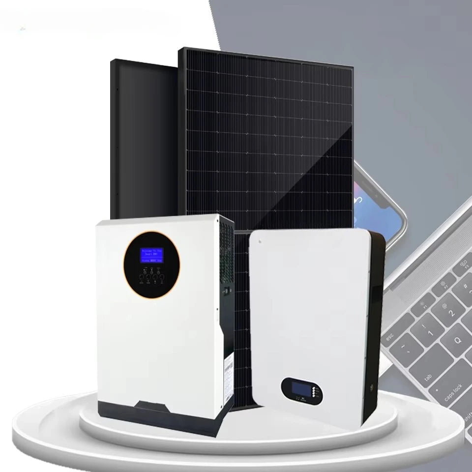 10Kw Mounted Home Solar Energy Storage Battery System Hybrid Solar Inverter With Mppt Charge Controller  for 10Kw Sola System