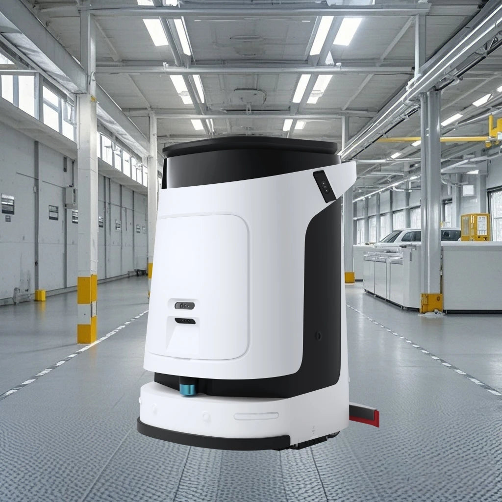 Industrial AI Smart Floor Cleaning Rabot for Warehouse Mapping Charging Station Included Electric Fuel New Condition