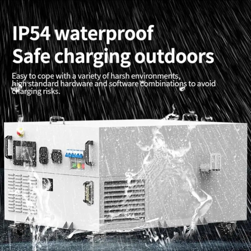 40kw 40kwh Mobile Energy Storage Ev Car Power Bank Charging Station Portable Power Station for Electric Car