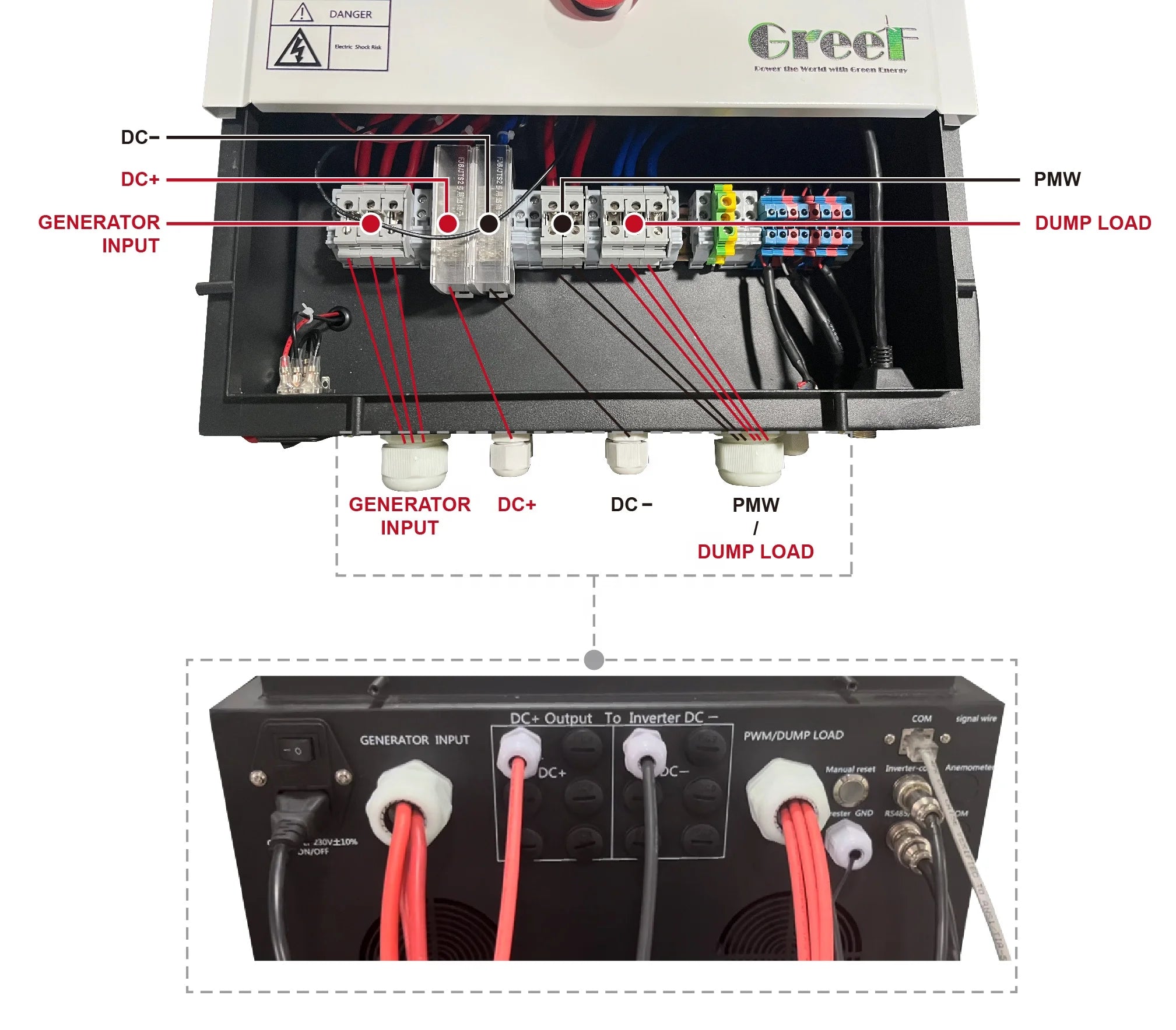 100KW Wind Solar Hybrid Charge Mppt on Grid Controller, Grid Tie System Controller