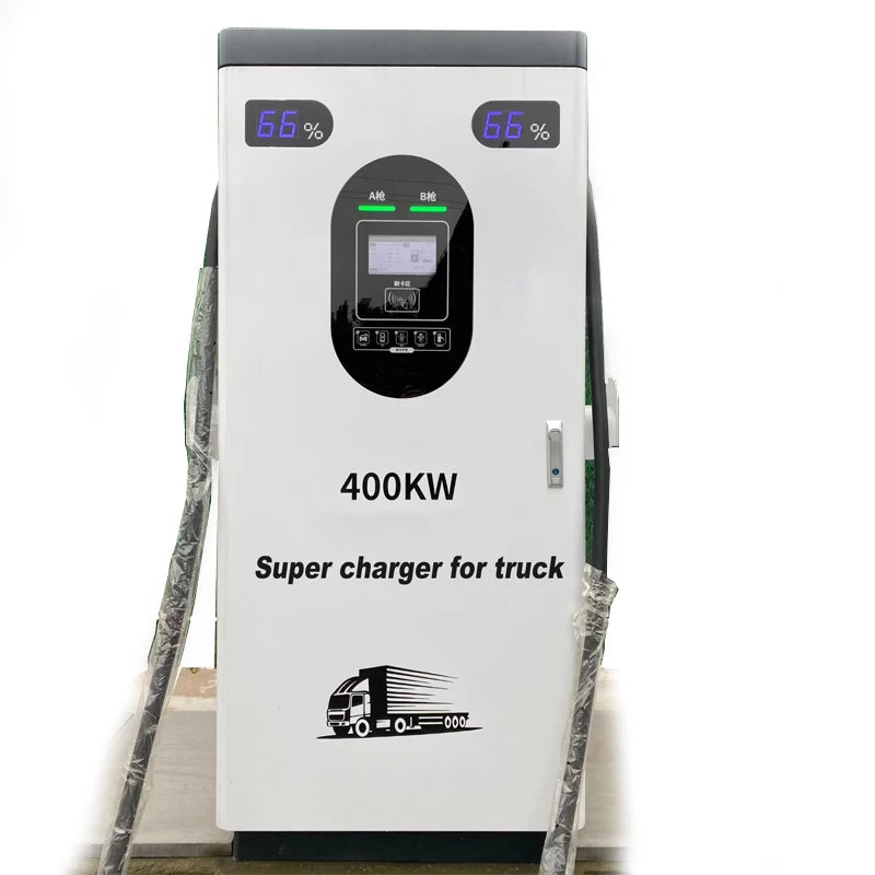 YUGONG High Quality 400kW Double Gun Ultra-fast EV Charger Piles for Electric Buses Truck Electric Vehicle Charging Station
