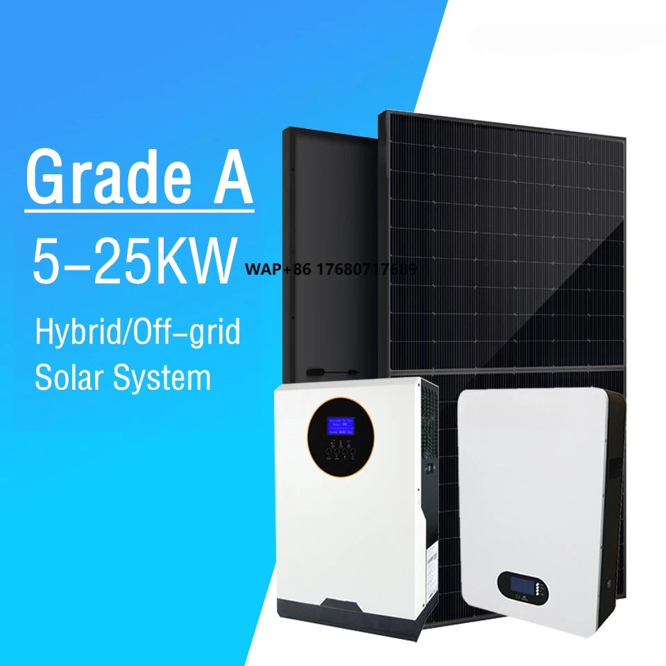 10Kw Mounted Home Solar Energy Storage Battery System Hybrid Solar Inverter With Mppt Charge Controller  for 10Kw Sola System