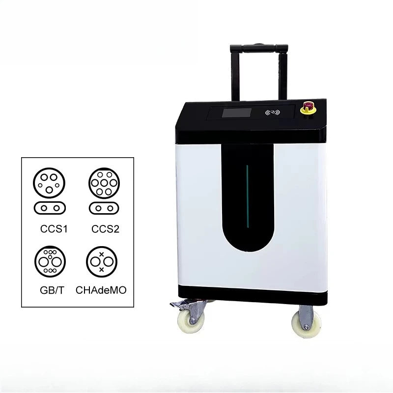 Maximum power mobile electric vehicle charger pile fast charging station