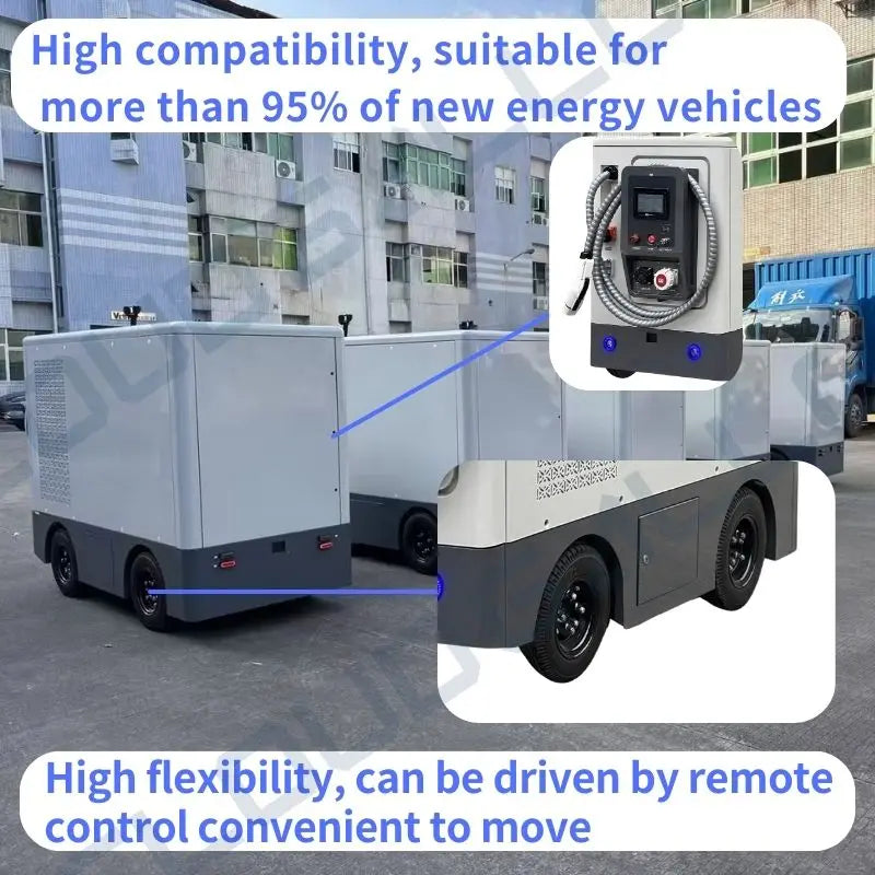 Portable 100KW Electric DC Fast Charging Station New EV Charger For Robot Power Pack Emergency Rescue