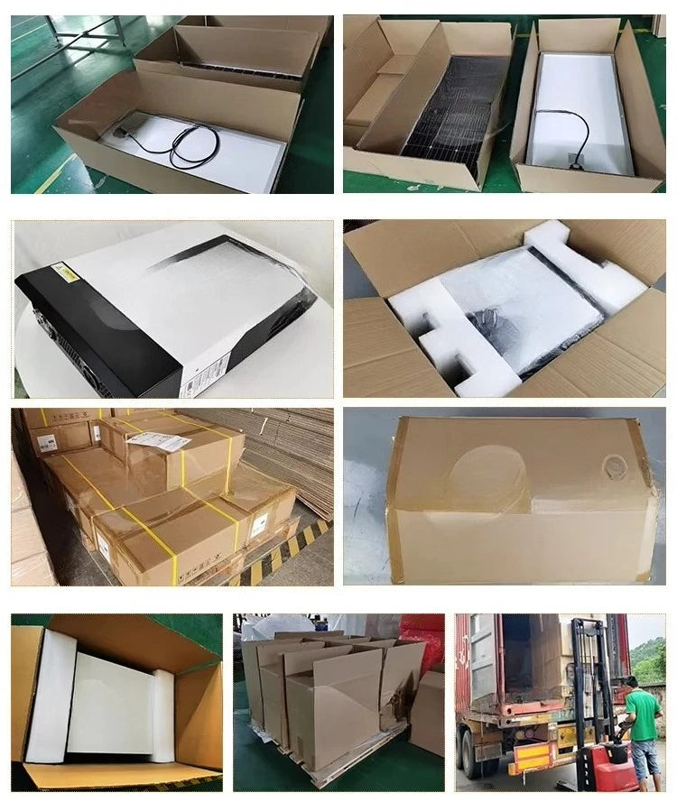 Hybrid Solar System off Grid Lithium Battery 5kw 10kw 15kw Inverter With Mppt Charge Complete for Home Use