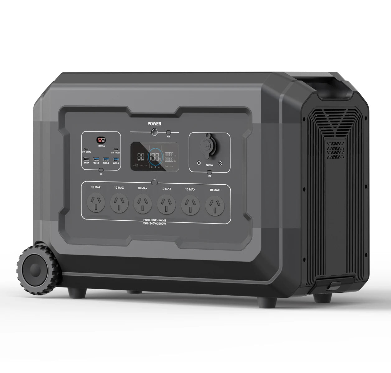 SOUP Factory Lifepo4 bty Energy System Ups Tragbare Powerstation Fast Charge 3600w Portable Power Station 3000w Solar Generator