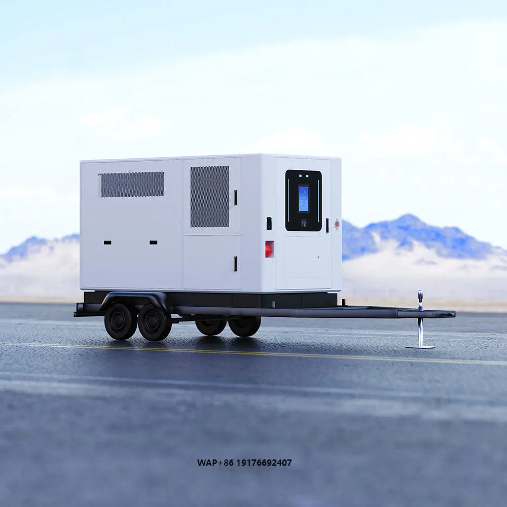 Portable DC Electric Vehicle Fast Charger Outdoor EV Emergency Mobile Charging Station Integrated Energy Storage Solution