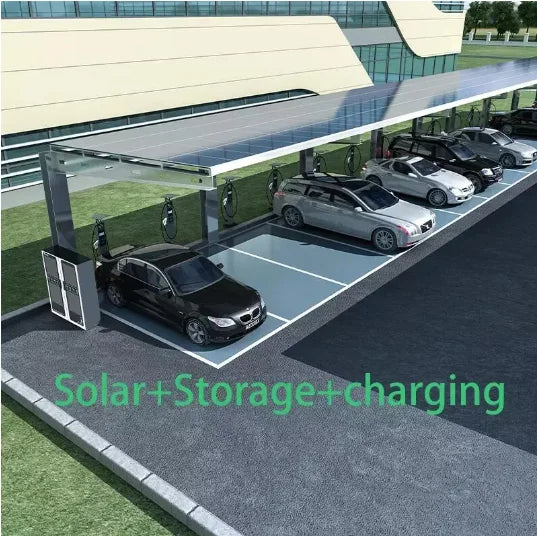General Home Use Mobile EV Charging Station Solar Energy System Solar Panel EV Charger Solar Panel Charging Station for Electric